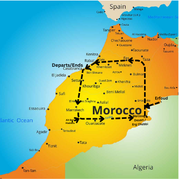 Moroccan Magic: 7 Days from Casablanca to the Sahara & Imperial Cities